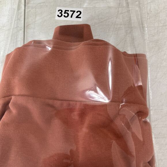 Nike Sweatshirt Womens 2X Plus Orange Sweater Crop Activewear Athleisure - Picture 10 of 10